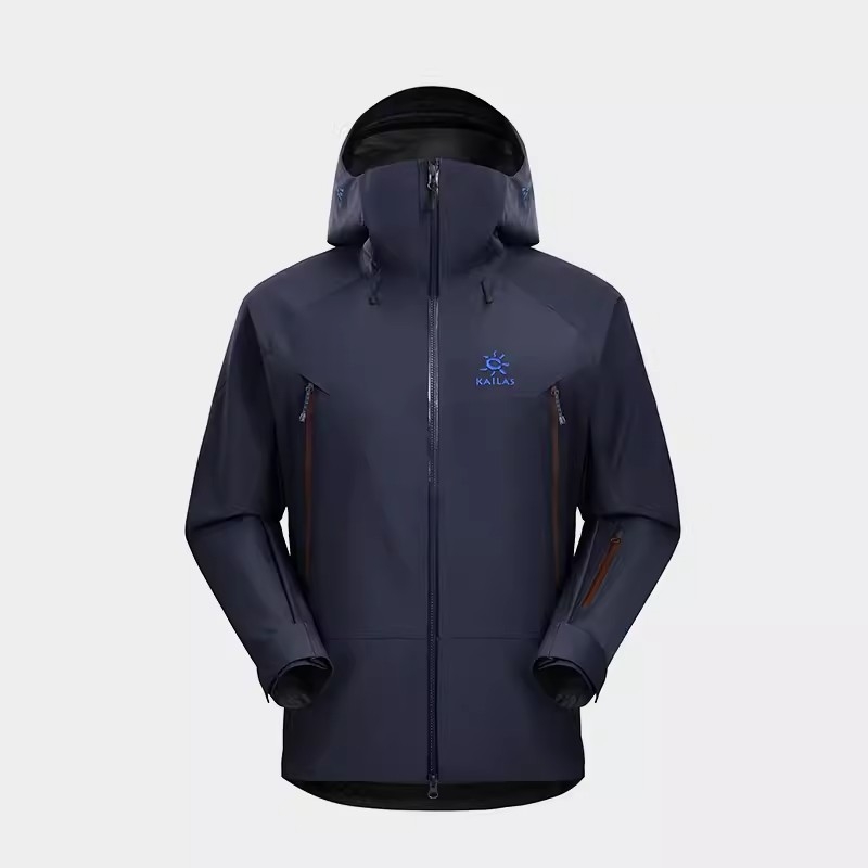 KAILAS凯乐石MONT X全天候硬壳冲锋衣GTX暴雨防水专业登山服男女